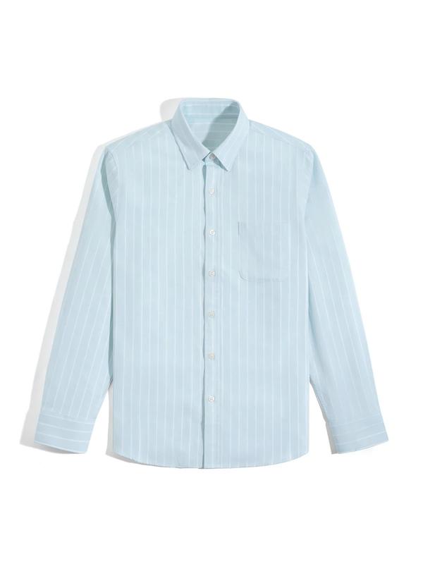   DEAL MỞ BÁN  Áo Sơ Mi Nam Dài Tay Phối Kẻ Sọc Sang Trọng  Chất Liệu Vải Oxford Cao Cấp Brand HB - SM09 