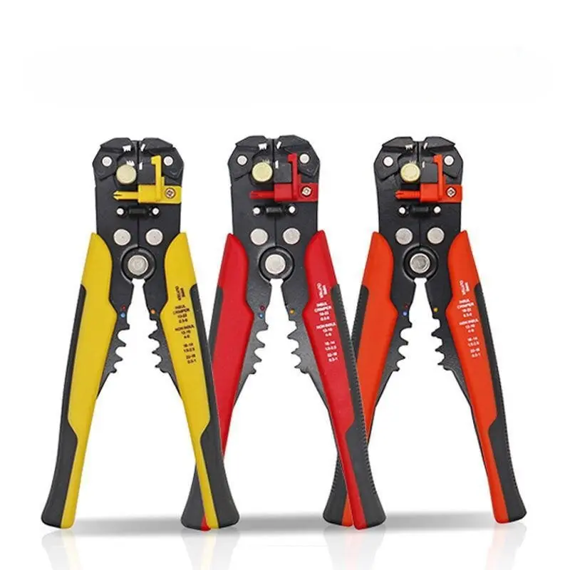 Kìm tuốt dây điện tự động cắt dây bấm cos đa năng T68 8