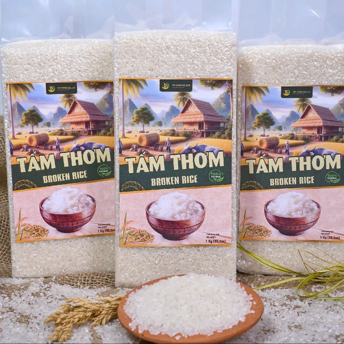 Tấm thơm dẻo thơm ngon túi 1 ký