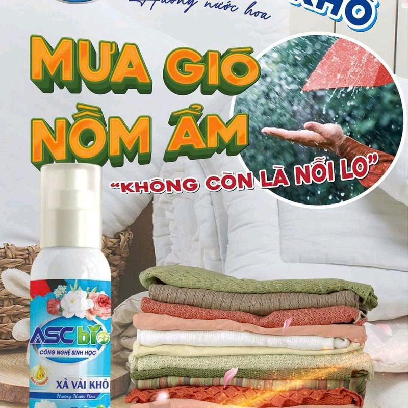 xịt sả vải khô....ASC hàng sinh học.ngày dài tươi mát 4