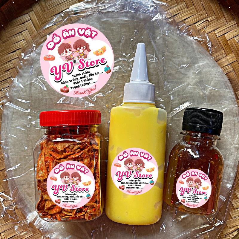 (COMBO MINI 6 MÓN) 100gr bánh tráng phơi sương  Ăn Vặt 3