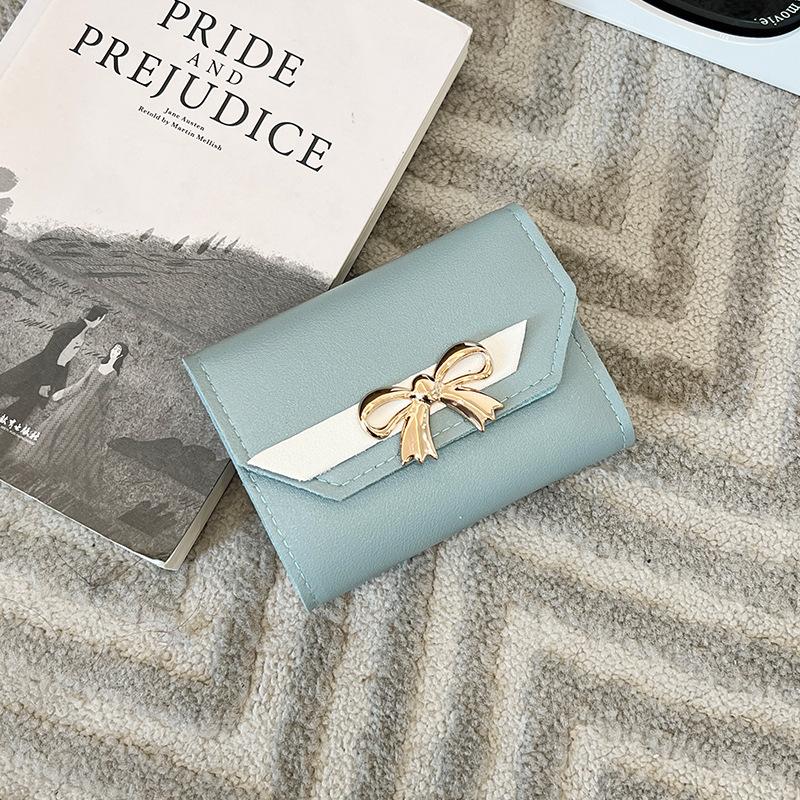 Product Introduction of Ví Nữ Hàn Quốc, Hàng Mới Về, Kiểu Dáng Ngắn Sang Trọng, Thiết Kế Gấp Ba Nhỏ Thích Hợp Đựng Tiền Xu, Có Ngăn Đựng Tiền Xu, 2024 Hình Chữ Nhật Wallet 5