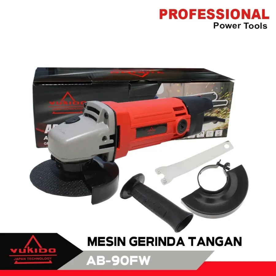 Mesin Gerinda listrik Yukido AB90FW mesin selepan listrik 400w free mata gerinda