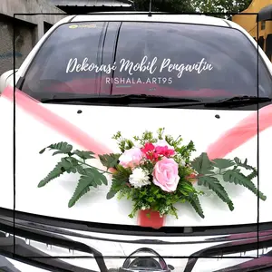 1 Set Hiasan Mobil Pengantin Murah Berkualitas