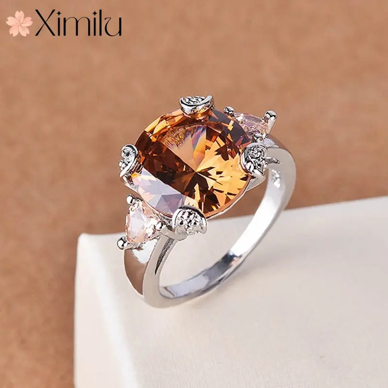 Nhẫn Màu Sâm Panh, Dành Cho Bé Gái Và Phụ Nữ, Đeo Đính Hôn Dễ Thương Và Thời Phong Cách Cổ Điển Hàn Quốc Và Trung Quốc Thích Hợp Làm Quà Tặng Ngày Lễ Tình Nhân Nhẫn Đôi Cho Phụ Nữ Women  Hàng Có Sẵn Giáng Sinh, Độc Đáo Và Chính Hãng Hoa Đeo Tay Nón Hat