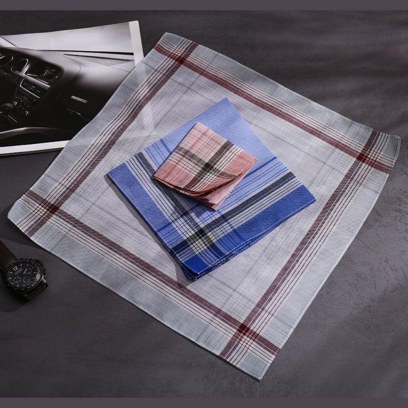 Product Introduction of Fashionable Men's portable thin handkerchief summer pure cotton sweat-absorbent hand towel women's cotton handkerchief 5