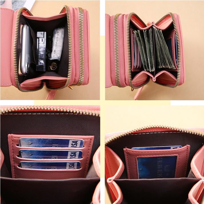 ELIPAPRO   9066 Women's Touch Screen Mobile Phone Messenger Bag 2025 New Fashion Key Change Bag 5