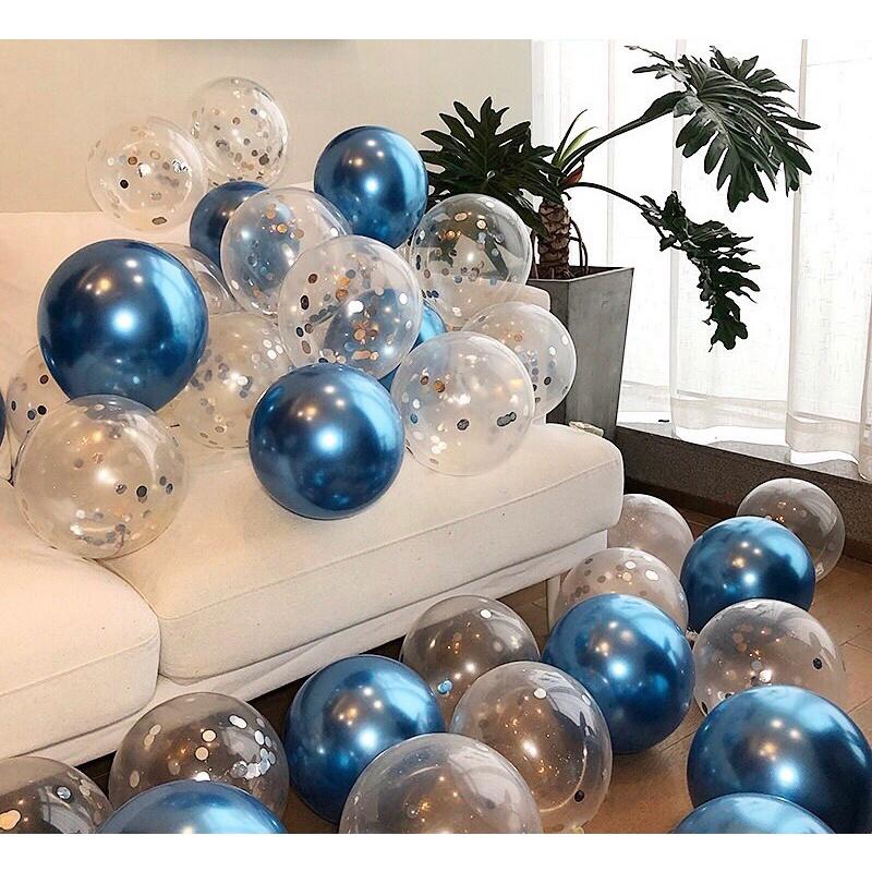 Bong Bóng Trong Suốt Kim Tuyến Sini Decor - Sequin Trang Trí Sinh Nhật, Bong Bóng Trang Trí Sinh Nhật 4