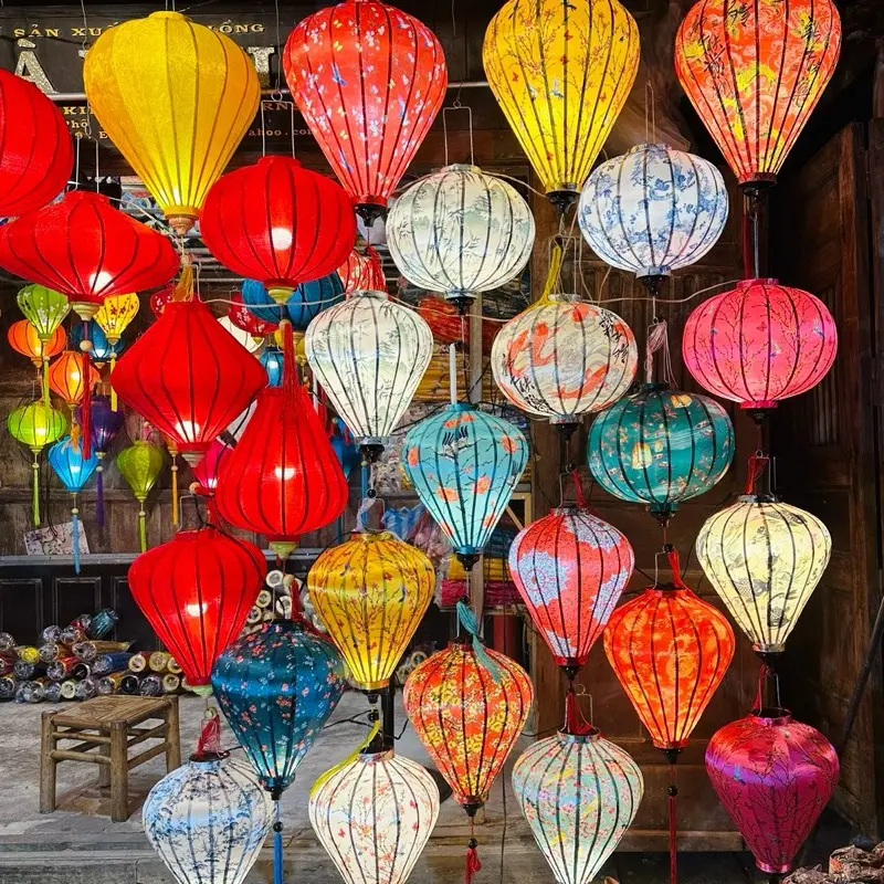 Đèn Lồng Trang Trí Ngoài Trời (Sẵn ) (mua 10 =sỉ )(581_530) (Kim Ngân Lantern)
