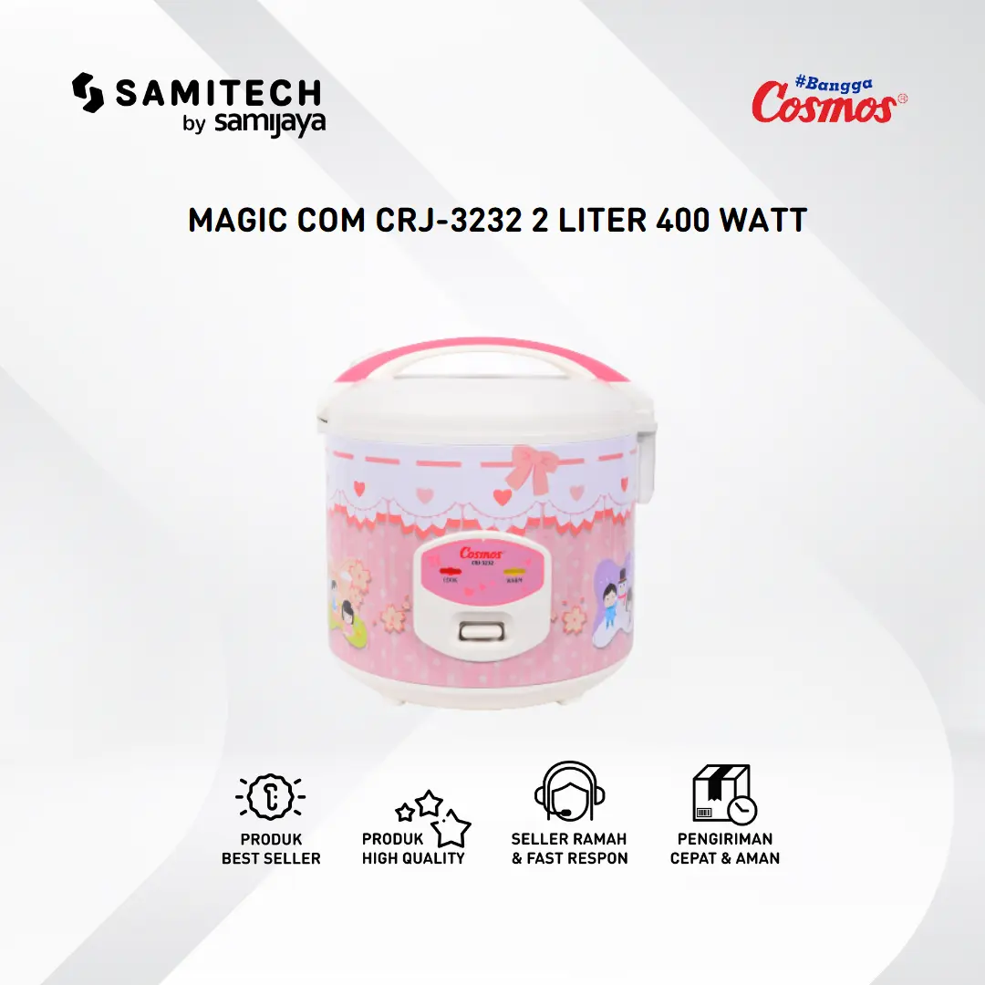 MAGIC COM COSMOS CRJ-3232 RICE COOKER CRJ 3232 2 LITER