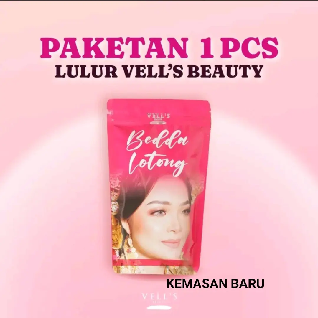 LULUR BEDDA LOTONG BY VELLS BEAUTY ORIGINAL