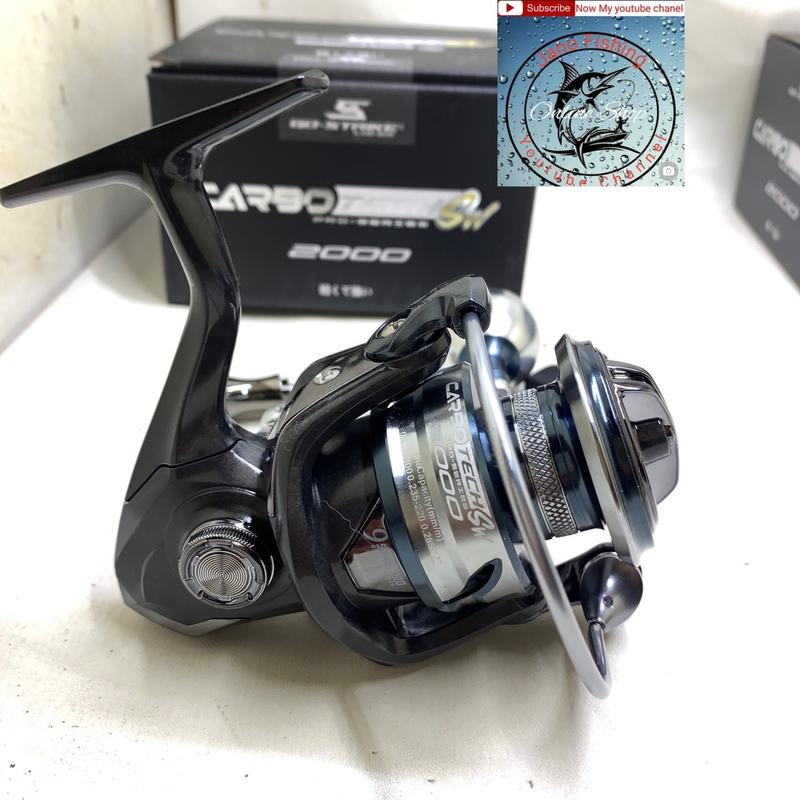 Reel Versus Carbotech SW 1000-6000 Power handle Body carbon 4