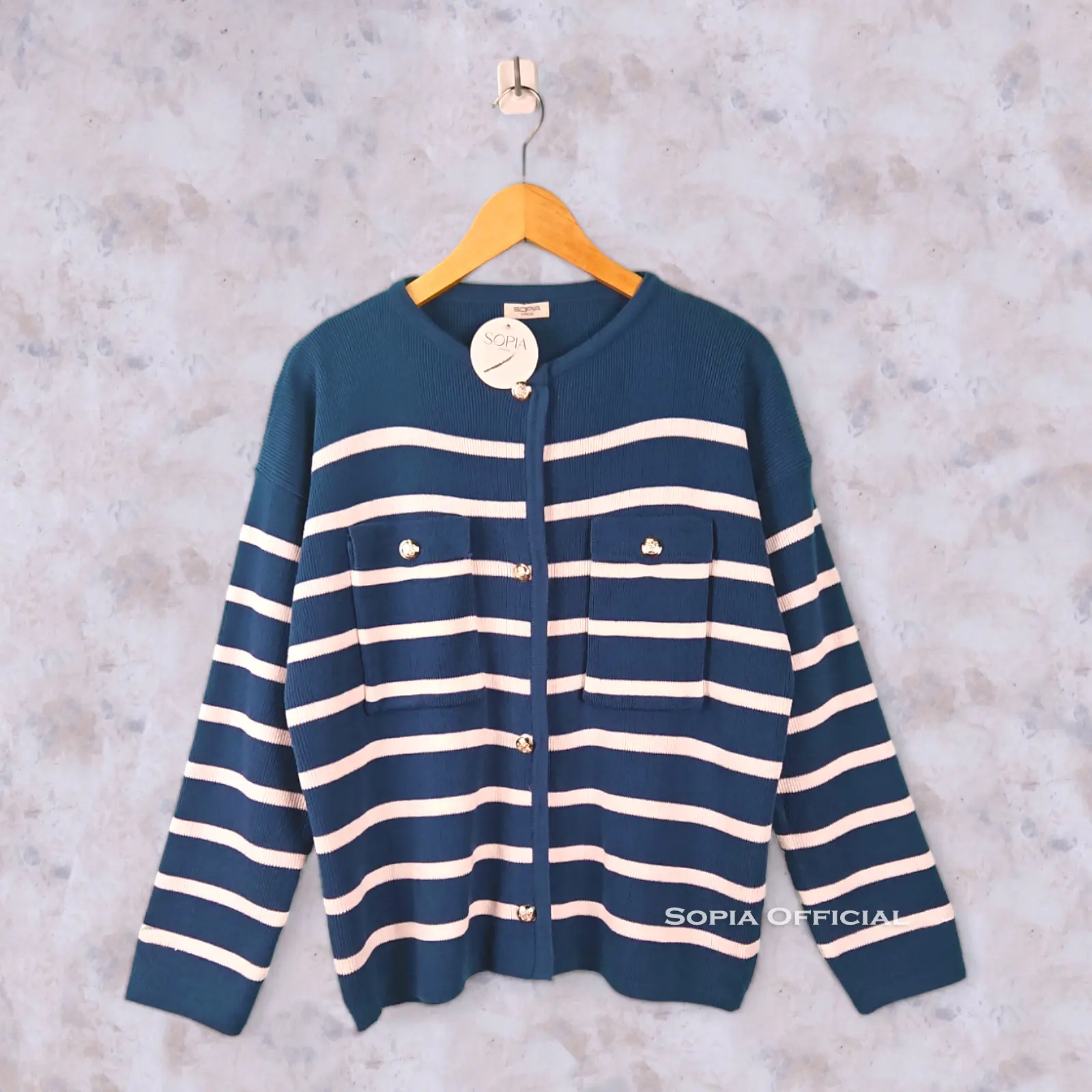 Soraya Cardigan Knit - Kardigan Rajut Wanita Knitwear Atasan Outer Panjang