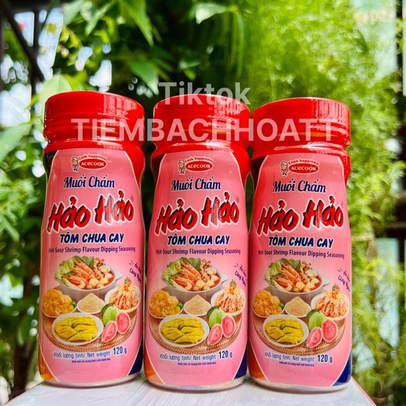 Muối chấm Hảo Hảo tôm chua cay hủ 120g Acecook Việt Nam date mới Gia Vị chua cay 0
