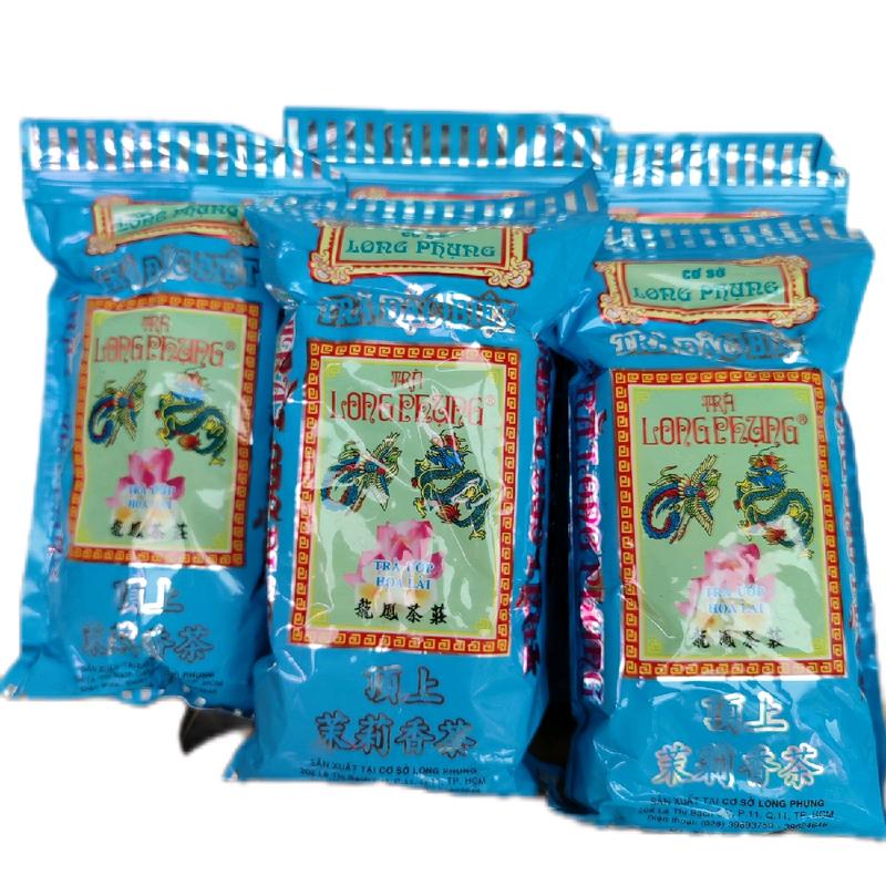 5 gói trà Long phụng ướp hoa lài mổi gói 100g Nước Trà Chua Chè