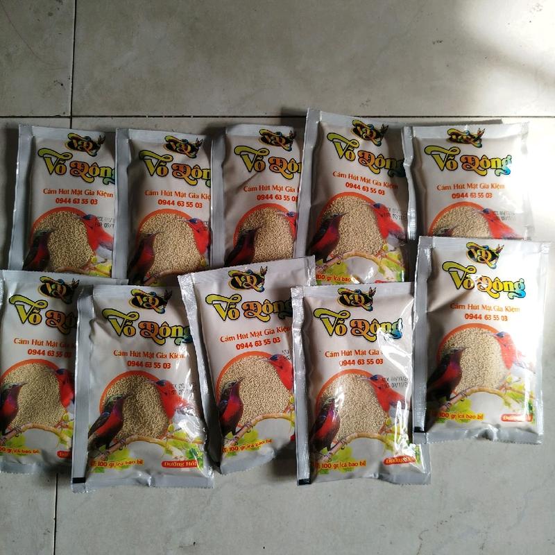 Conbo 10 bịch cám Gia kiệm dành cho ốc mít , hút mật ...