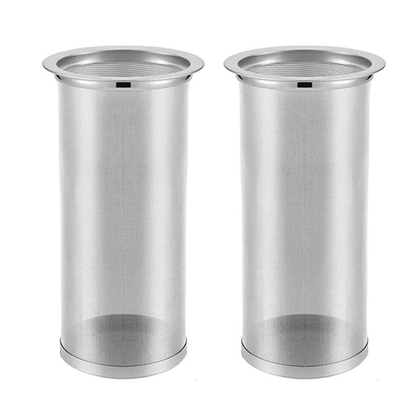 TikTok Shop 2 count Stainless Steel Coffee Filter Tea and Fruit Infuser Cold Brew Coffee Filter for Wide Mouth Mason Jar Easy to Use