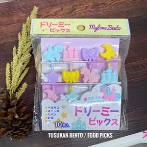Tusukan Bento Foodpick Fairy Tale Dreamy Pick Bento Tools Original