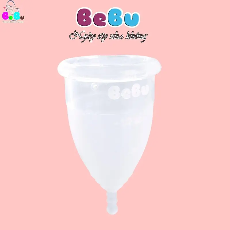 combo 2 cốc nguyệt san chất liệu silicon ý tế an toàn tuyệt đối cốc  nguyệt Women Nữ 2