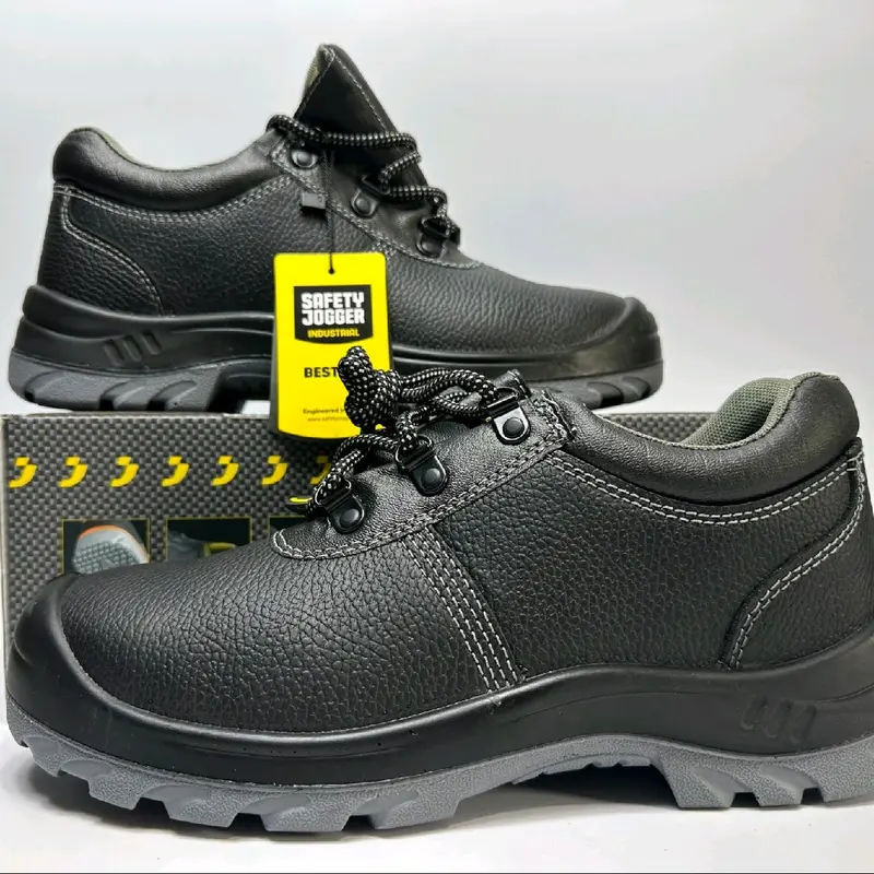 Giày Bảo Hộ Lao Động Jogger Bestrun S3 Chống Trơn Trượt, Chống Đâm Xuyên, Mũi Thép. Nam, Nữ  Women Gót vừa (3-5 cm) Rubber nurse shoes 3
