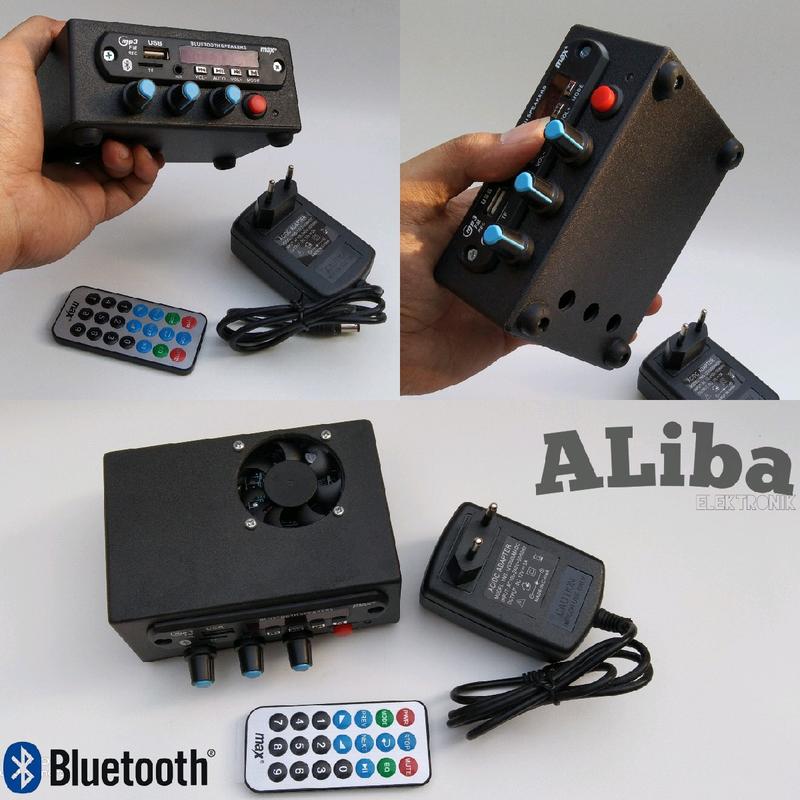 Amplifier mini 12volt + kipas + adaptor 1