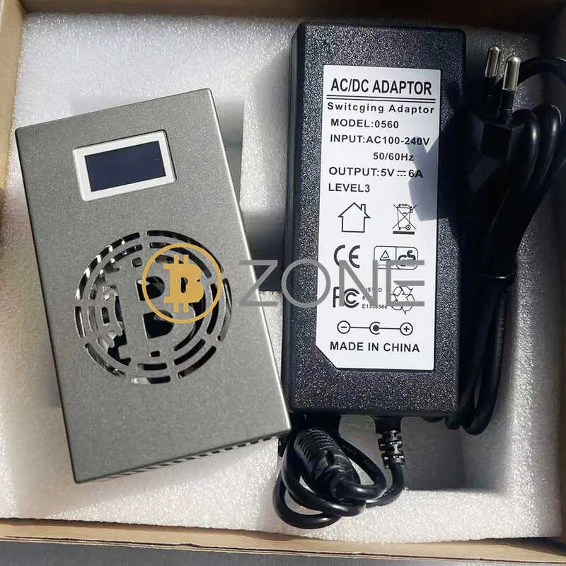 Free Shipping Lucky 06 500GH S With BM1366 Asic Chip Silent Bitcoin Solo Mini Miner Support Sha256 BTC BCH BSV DGB Coins