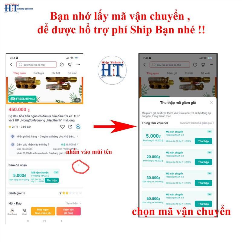 Product Introduction of 【BBHJHGY】 Đầu nối dây xịt rửa xe , Giá 10 cái, NongCoMyLuong-DRX 0