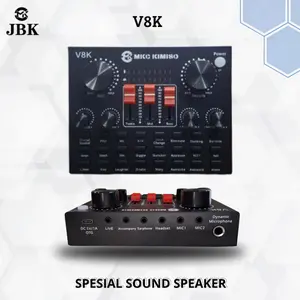 SOUNDCARD V8K LIVE SOUND CARD PROFESSIONAL UNTUK LIVE DAN REKAMAN JERNIH