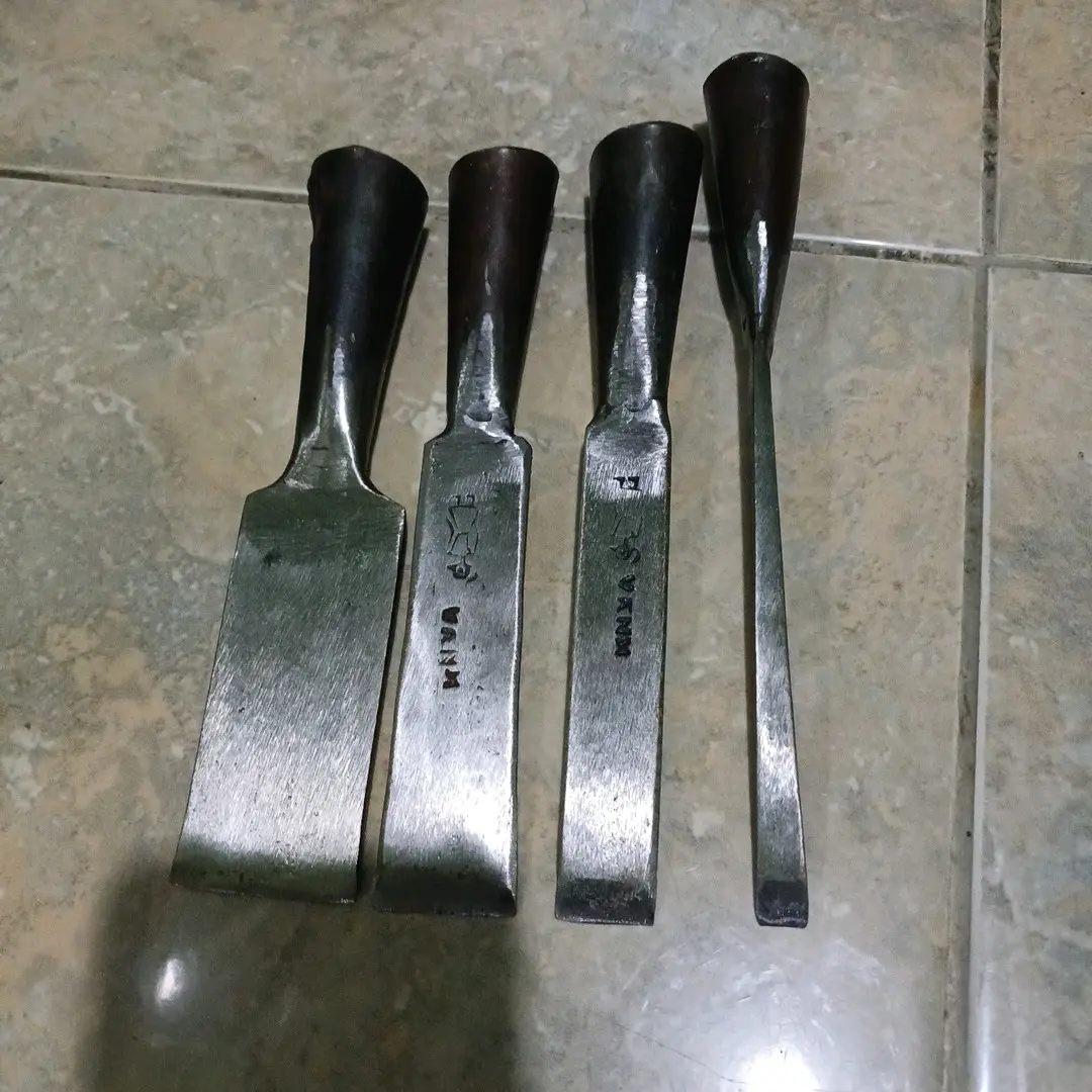 Pahat Kayu 4 ukuran 1cm+2cm+3cm+4cm