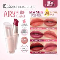 Gambar Fanbo Airy Glide (DP1) Lipstick 3X Natural Oils - 01. Deeply Red dari Fanbo Kota Administrasi Jakarta Barat 2 Tokopedia