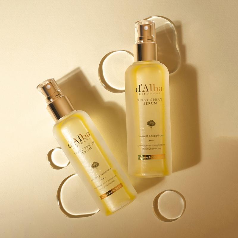 [CB100ml&50ml] Combo Serum dạng xịt [First Spray] d'Alba White Truffle 100ml & Kem chống nắng d'Alba Waterfull Tone-Up Sun Cream 50ml Skincare 6