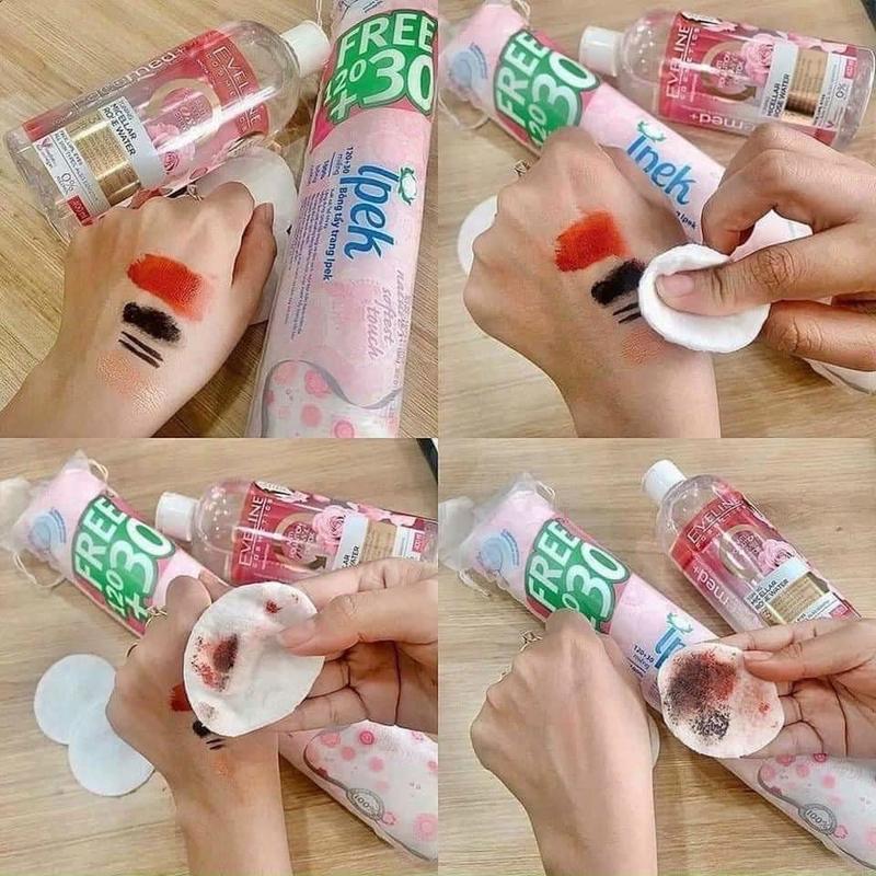 Bông Tẩy Trang IPEK 150 Miếng 6