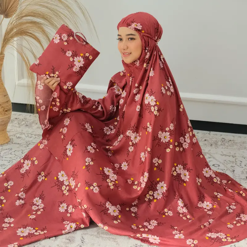 Mukena Bali Dewasa Rayon Premium ANAMI all over atasan bawahan 0