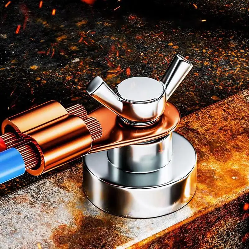 Kẹp Đầu Nam Châm, 2 Chiếc, Từ Tính, Từ Tính Mạnh Mẽ, 500A, Kẹp Hỗ Trợ Hàn Điện Cực Đồng 2