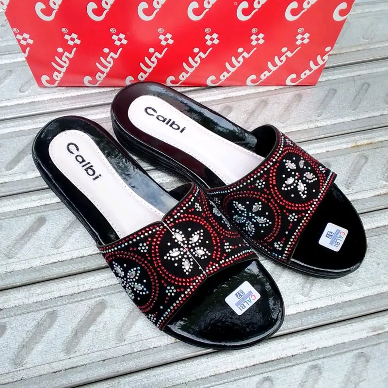 SANDAL WANITA CALBI TEPLEK Luar Ruang 2