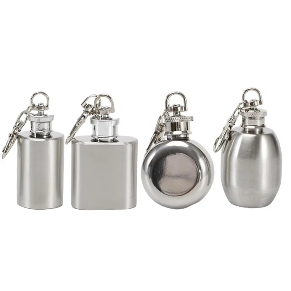 Stainless Steel Flask Leakproof Hip Flask for Travelling Backpacking Wedding