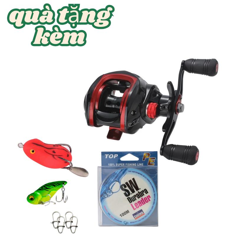  Máy Ngang Câu Cá Giá Rẻ Máy Câu Cá Lure Mồi Giả Hàng Siêu Đẹp Mới Về  Tặng Kèm Quà Tặng Nhái Hơi Cá Sắt 