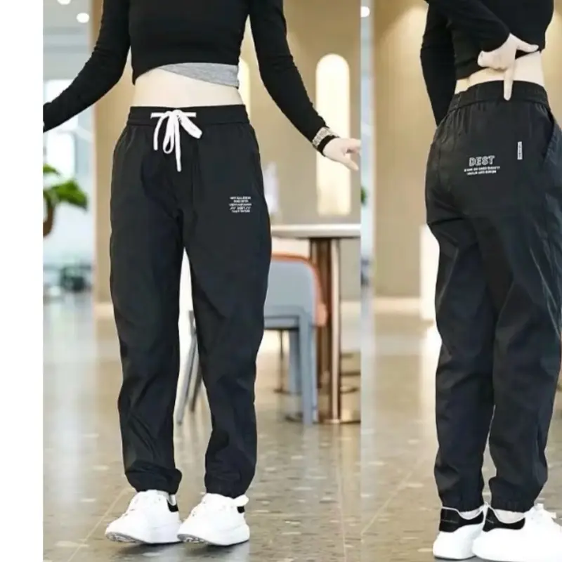 Quần Kaki Thể Thao Dáng Jogger Rộng Cho Nam Nữ - Phong Cách Đường Phố Thời Trang Xuân Thu Đông - Sport, Tập Gym 1