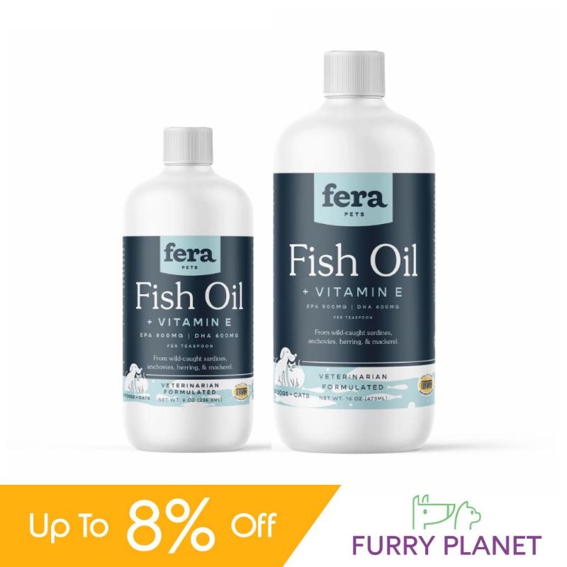 original Fera Pet Organics Fish Oil For Dogs & Cats (8oz/16oz) - TikTok ...