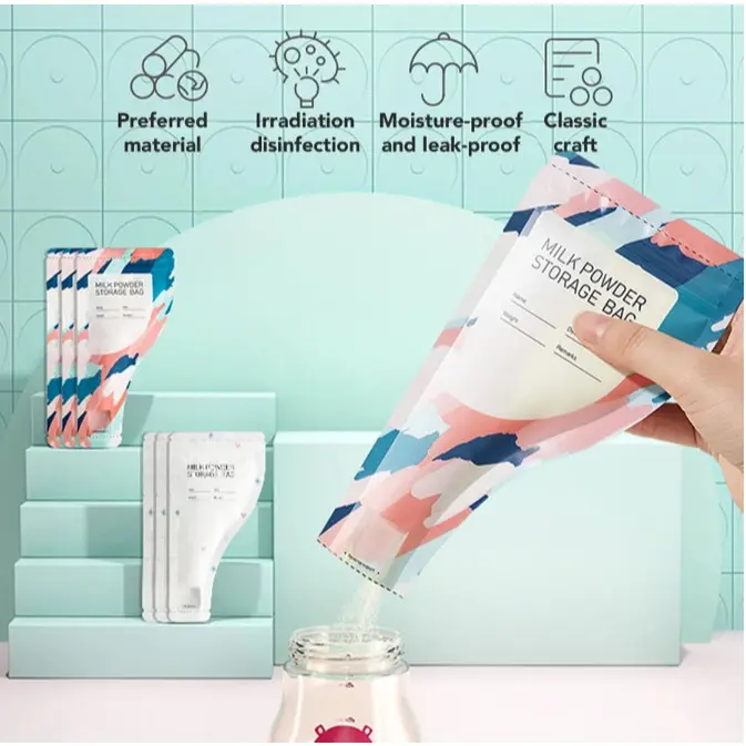 Sakumini Kantong susu bubuk Bayi Disposable Breastmilk Storage Bag/kantong asi bayi 30pcs
