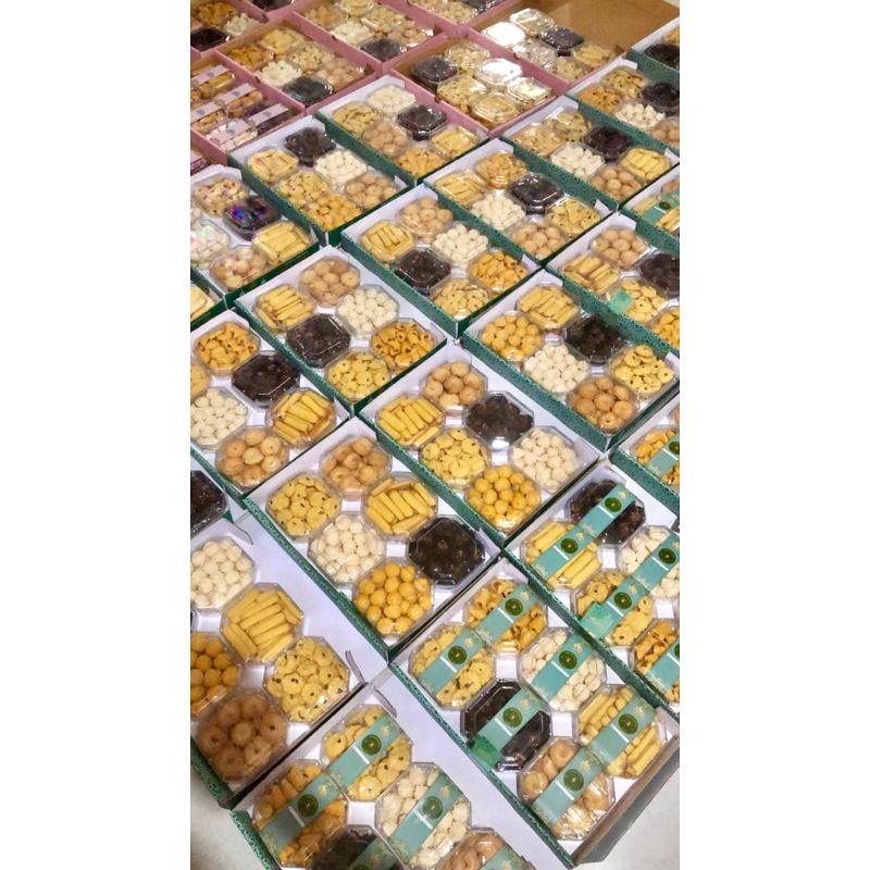 Spesial Kue Lebaran Hampers Premium Kue Lebaran isi 6 toples - Parcel Thr idul fitri Kue kering kotak box isi 6 2