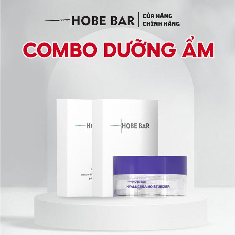 COMBO DƯỠNG ẨM Mặt Nạ Cấp Ẩm Và Kem Dưỡng Ẩm Hỗ Trợ Cấp Nước Cấp Ẩm Làm Mềm Mịn Và Làm Đẹp Da