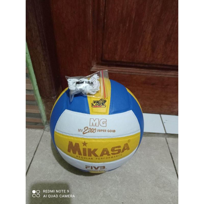 BOLA VOLLI VOLLY SUPER GOLD PREE PENTIL JARING 4
