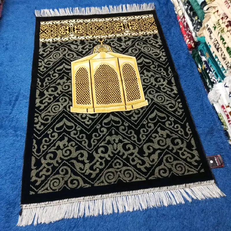 Sajadah Turki Nurtex Motif Khiswah Ukuran 70x110cm Kualitas Premium Sangat Nyaman Saat Digunakan Mini 2