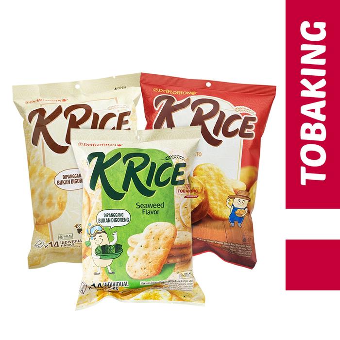 Promo Delfi Orion K Rice Cheese Seaweed Sweet Krice Rice Crackers ...