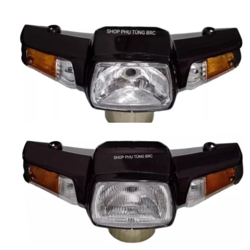 [ Dream II, Super DR ] Bộ đầu đèn xe Super Dream đầu bằng, xe DREAM II ( DREAM Thái ) Xi Nhan Kem Đèn Pha Phụ Tùng