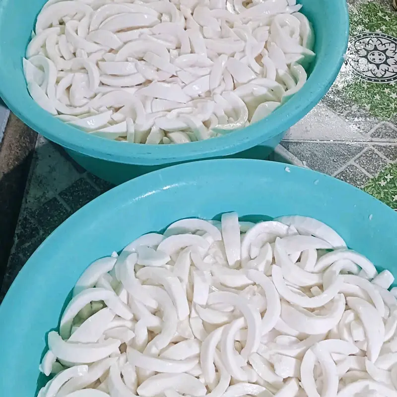 Mứt Dừa Sáp Loại 2 - Đặc Sản Trà vinh, Túi 500g Ăn Vặt Food Thức Ăn 4