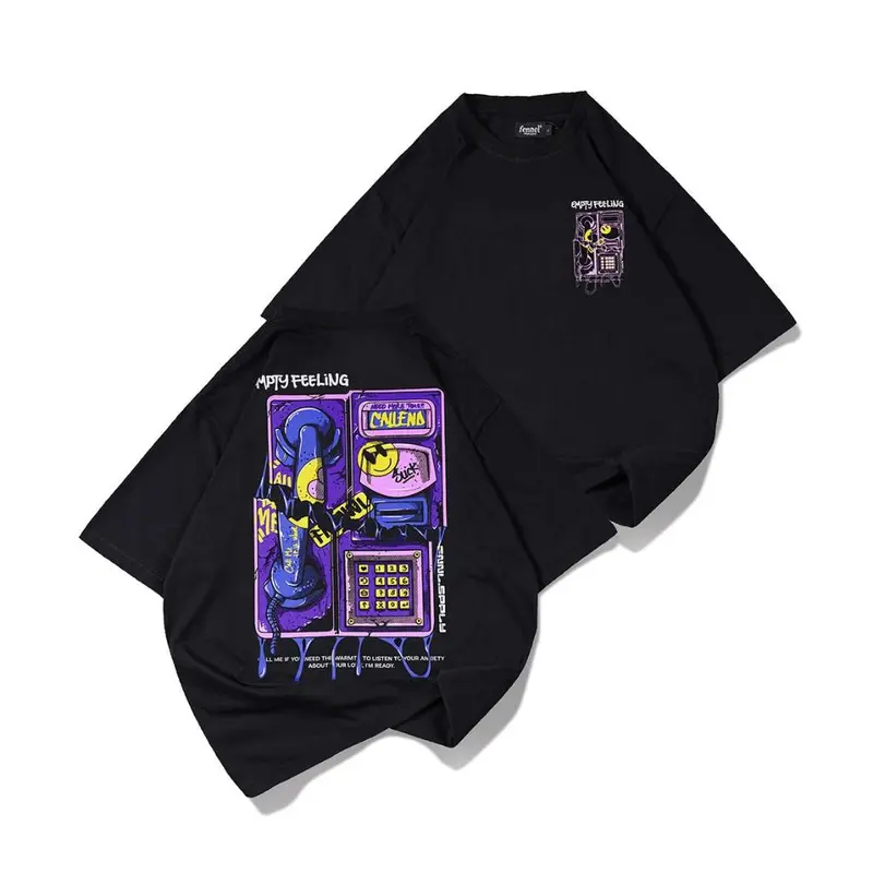 2025 [N01665] T-shirt Oversized Distro Motif * FNNL UNVS * 7
