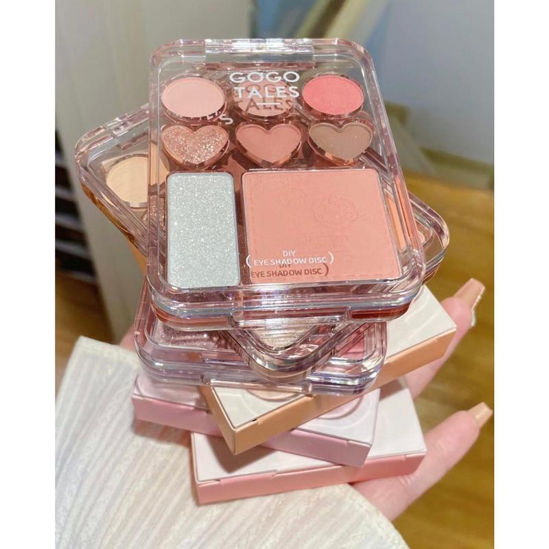 GOGO TALES Bảng mắt má highlight 3 in 1 Gogotales Stick Sweet Heart GT609