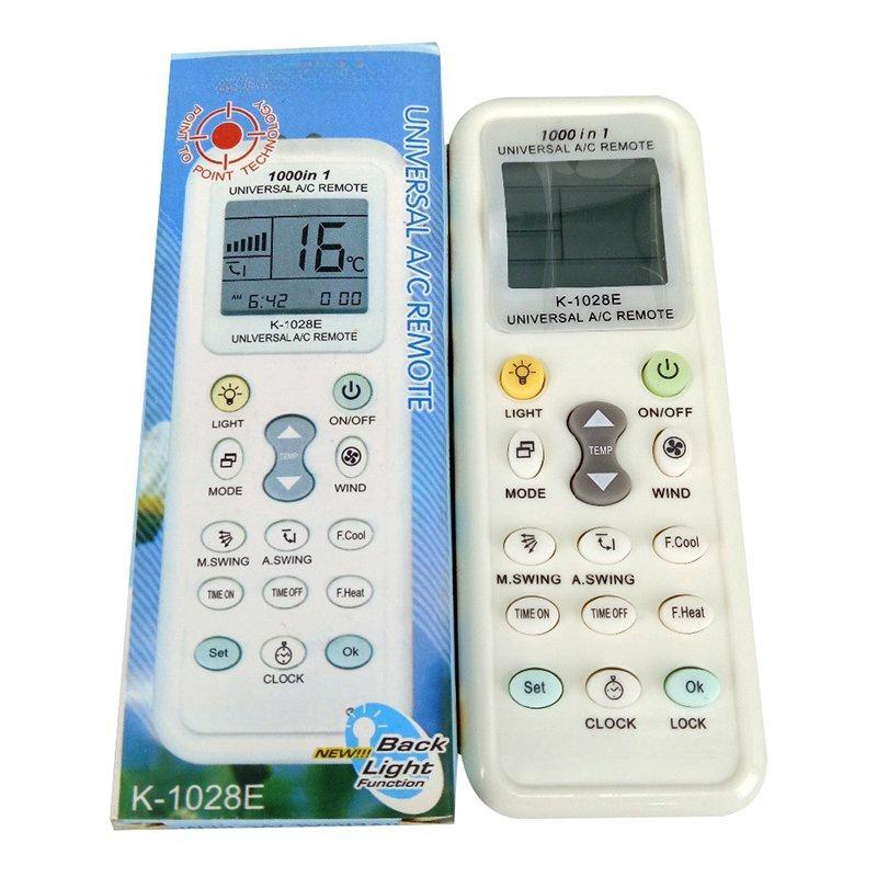 Điều khiển từ xa K-1028E, Điều hòa không khí đa năng 1000 trong 1, Thay thế cho K-1028AC / A / R, Mới và Thay thế 1
